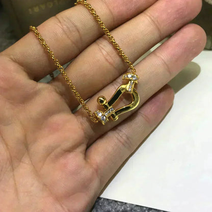 [Zalyn Jewelry ]FORCE 10 DIAMOND NECKLACE