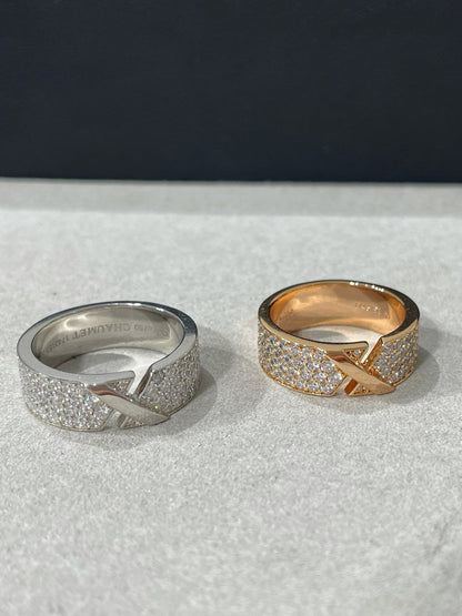 [Zalyn]LIENS EVIDENCE  DIAMOND PAVED RING