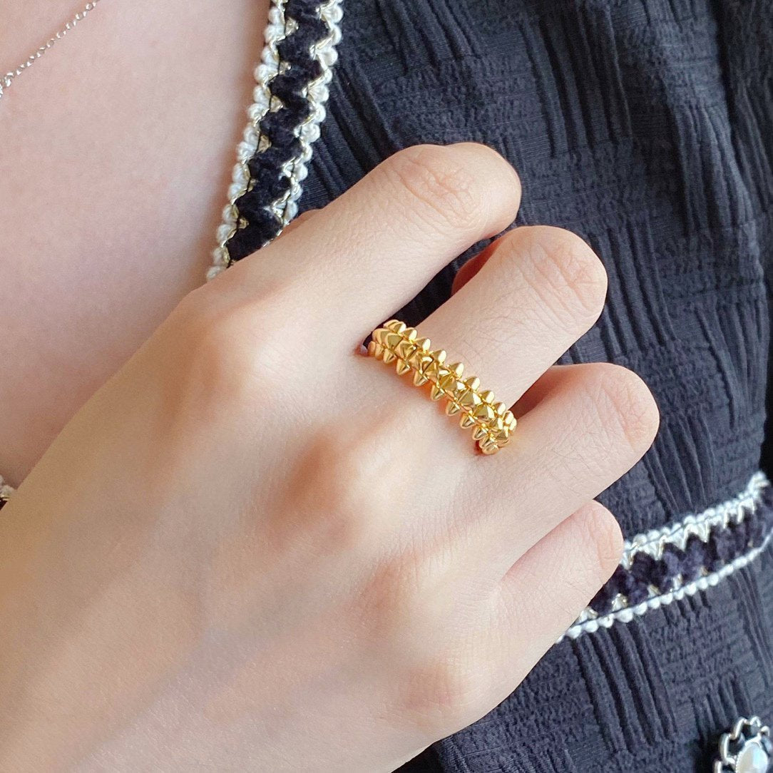 [Zalyn Jewelry ]CLASH 5.5MM RING