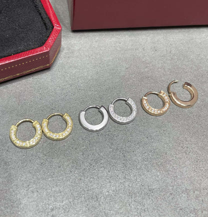 [Zalyn Jewelry ]LOVE DIAMOND EARRINGS