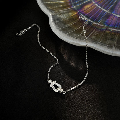 [Zalyn Jewelry ]FORCE 10 FULL DIAMOND BUCKLE CHAIN LINK MINI MODEL