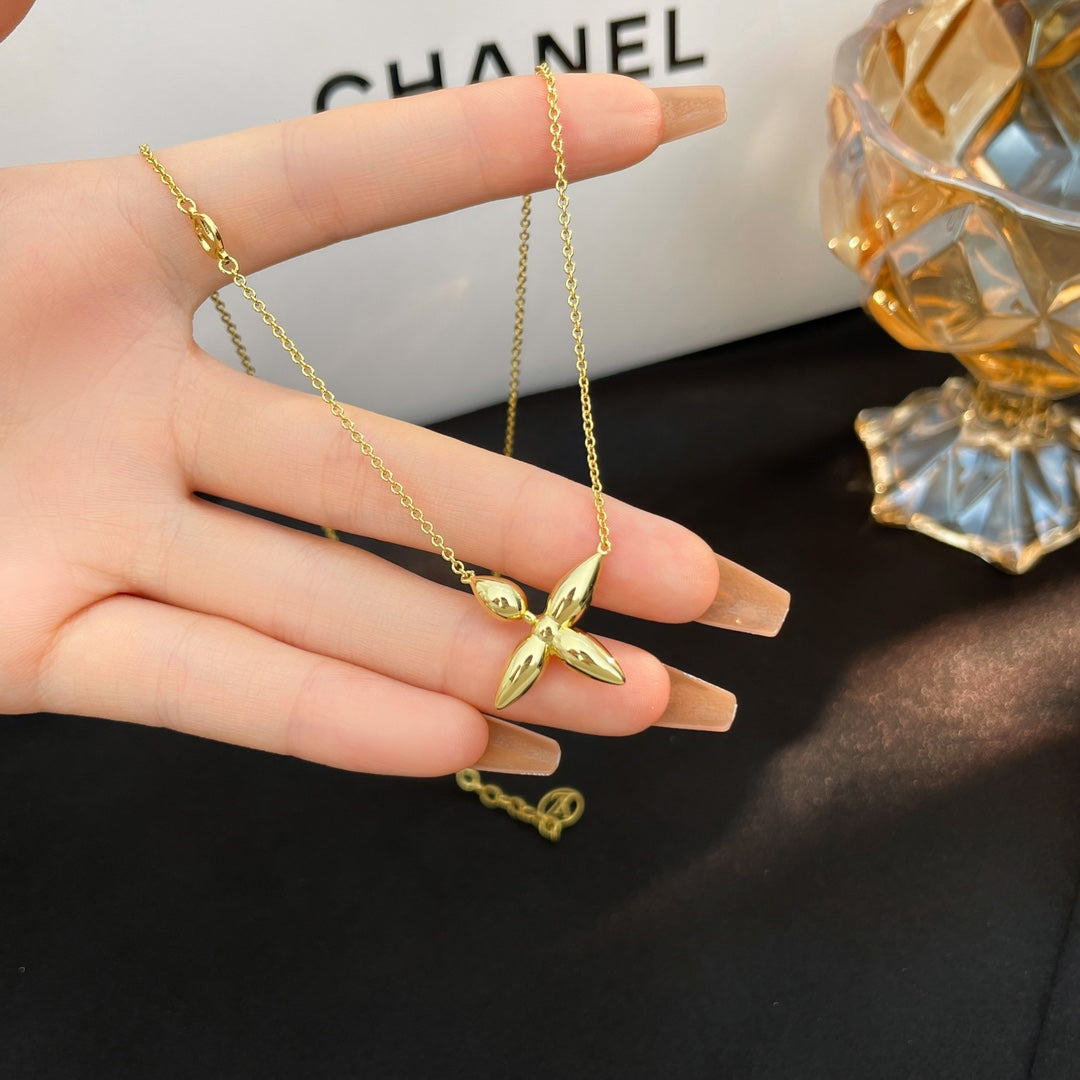 [Zalyn]LOUISETTE GOLD NECKLACE