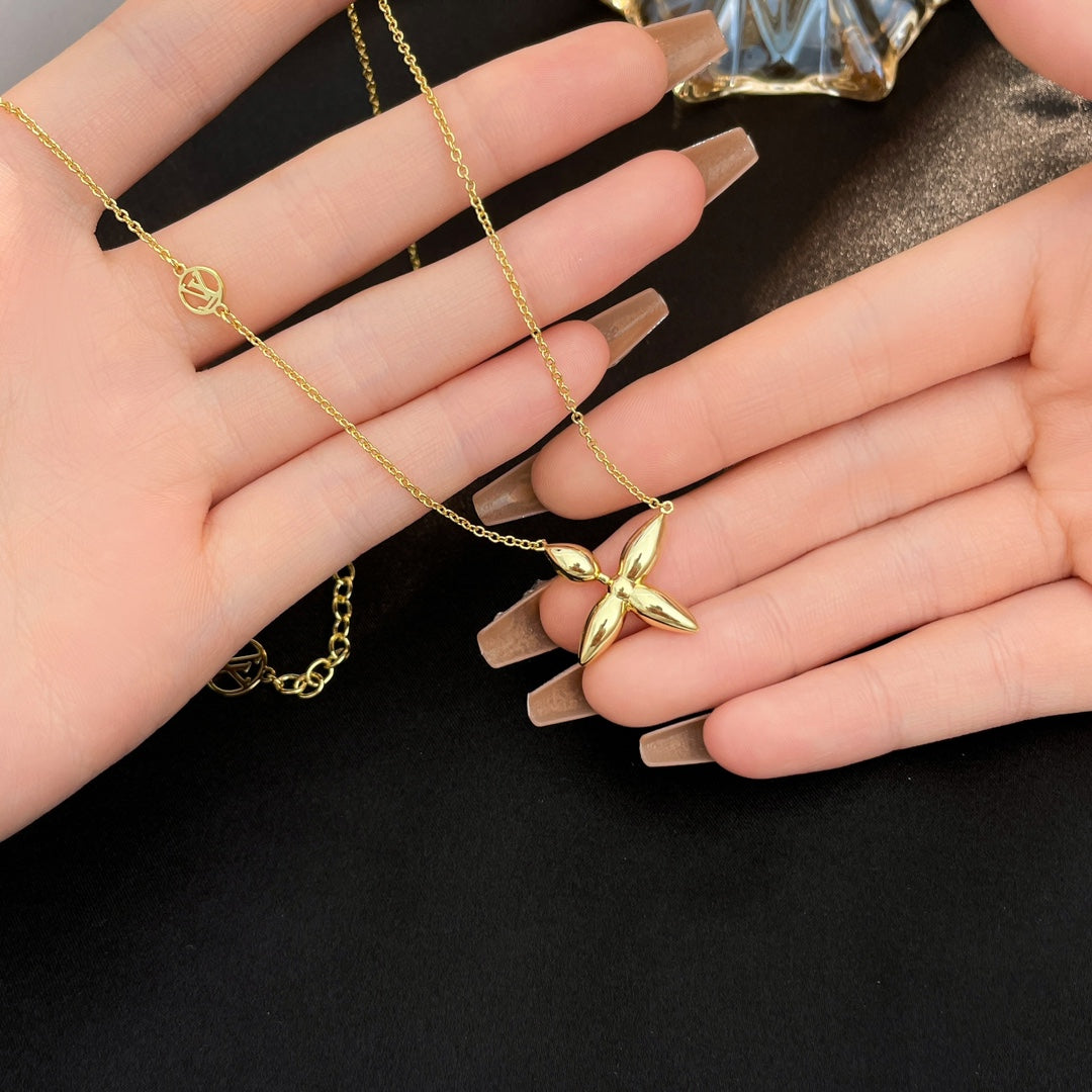 [Zalyn]LOUISETTE GOLD NECKLACE