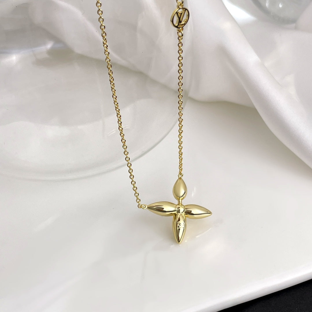 [Zalyn]LOUISETTE GOLD NECKLACE
