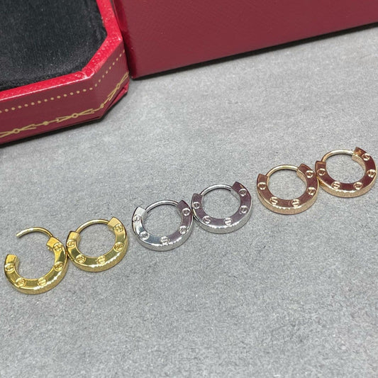 [Zalyn Jewelry ]LOVE MINI EARRINGS