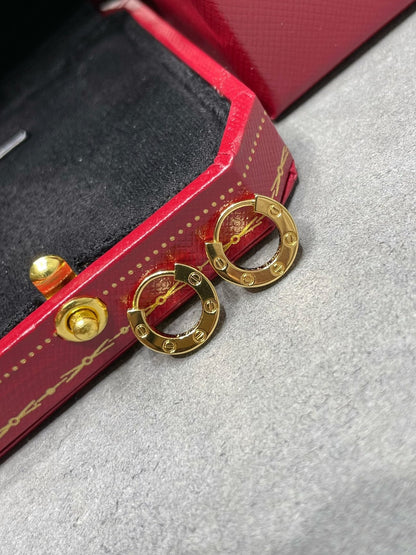 [Zalyn Jewelry ]LOVE MINI EARRINGS