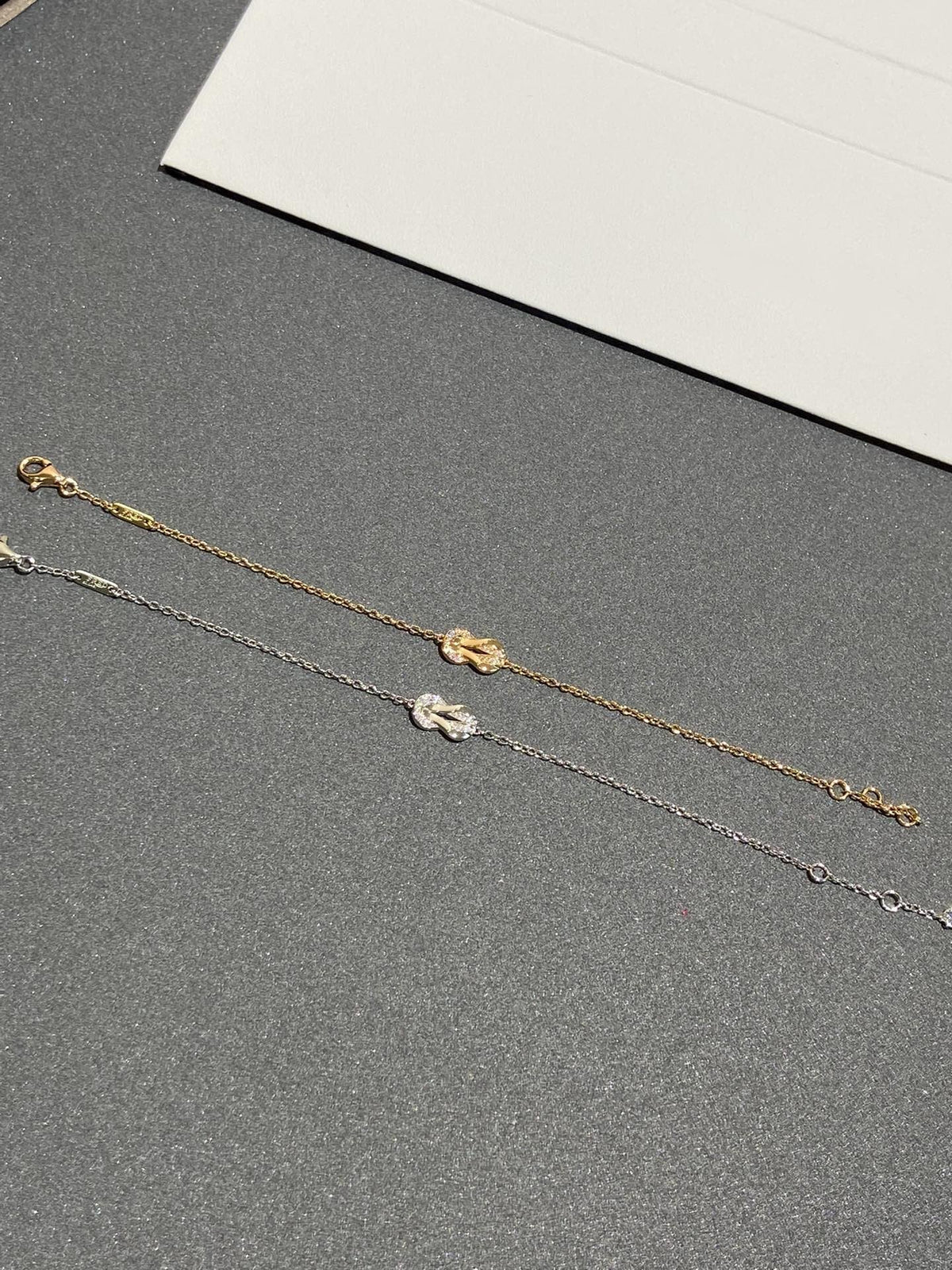 [Zalyn Jewelry ]CHANCE INFINIE DIAMOND BRACELET