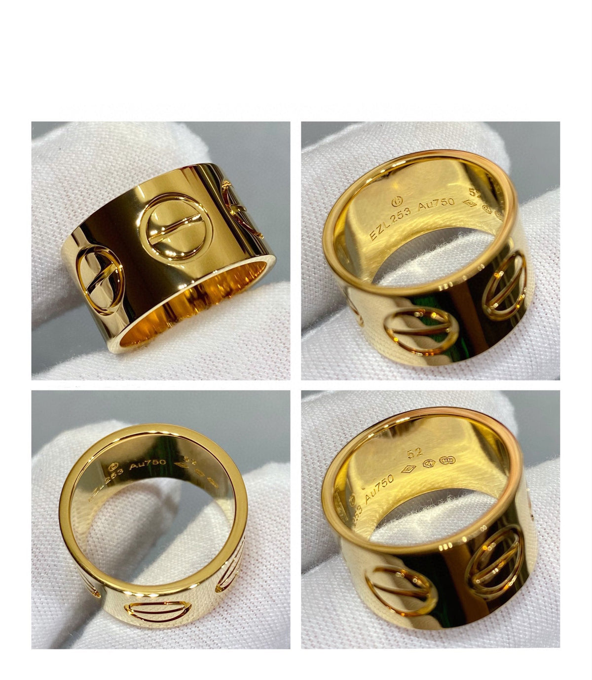 [Zalyn Jewelry ]LOVE 11MM LARGE RING