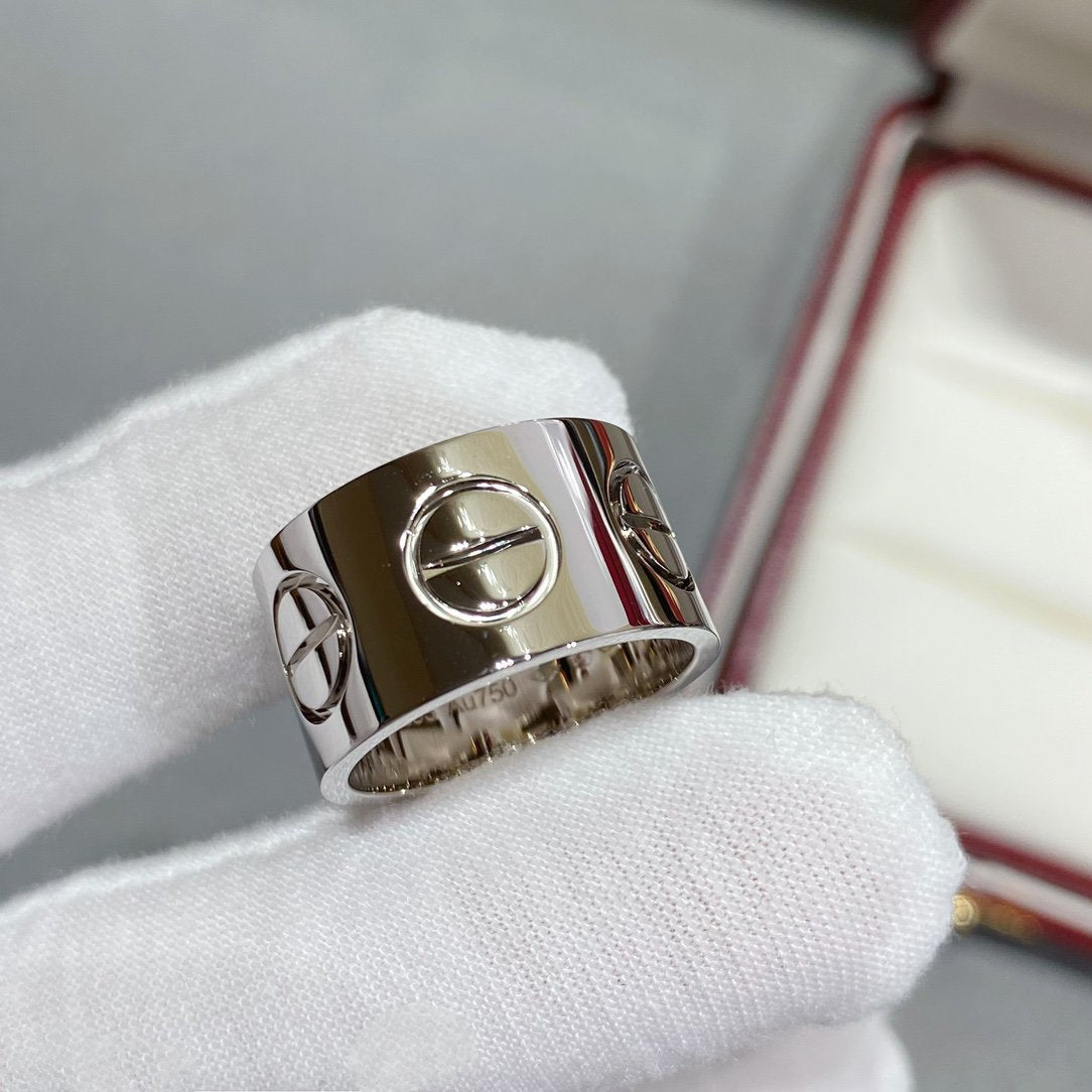 [Zalyn Jewelry ]LOVE 11MM LARGE RING