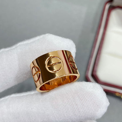 [Zalyn Jewelry ]LOVE 11MM LARGE RING