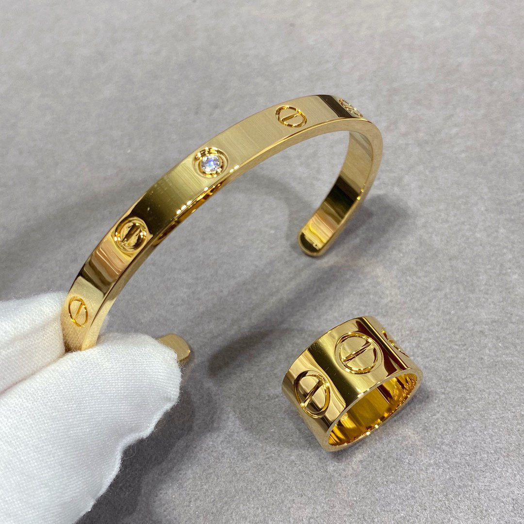[Zalyn Jewelry ]LOVE 11MM LARGE RING