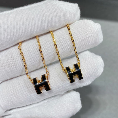 [Zalyn]MINI POP H NECKLACE