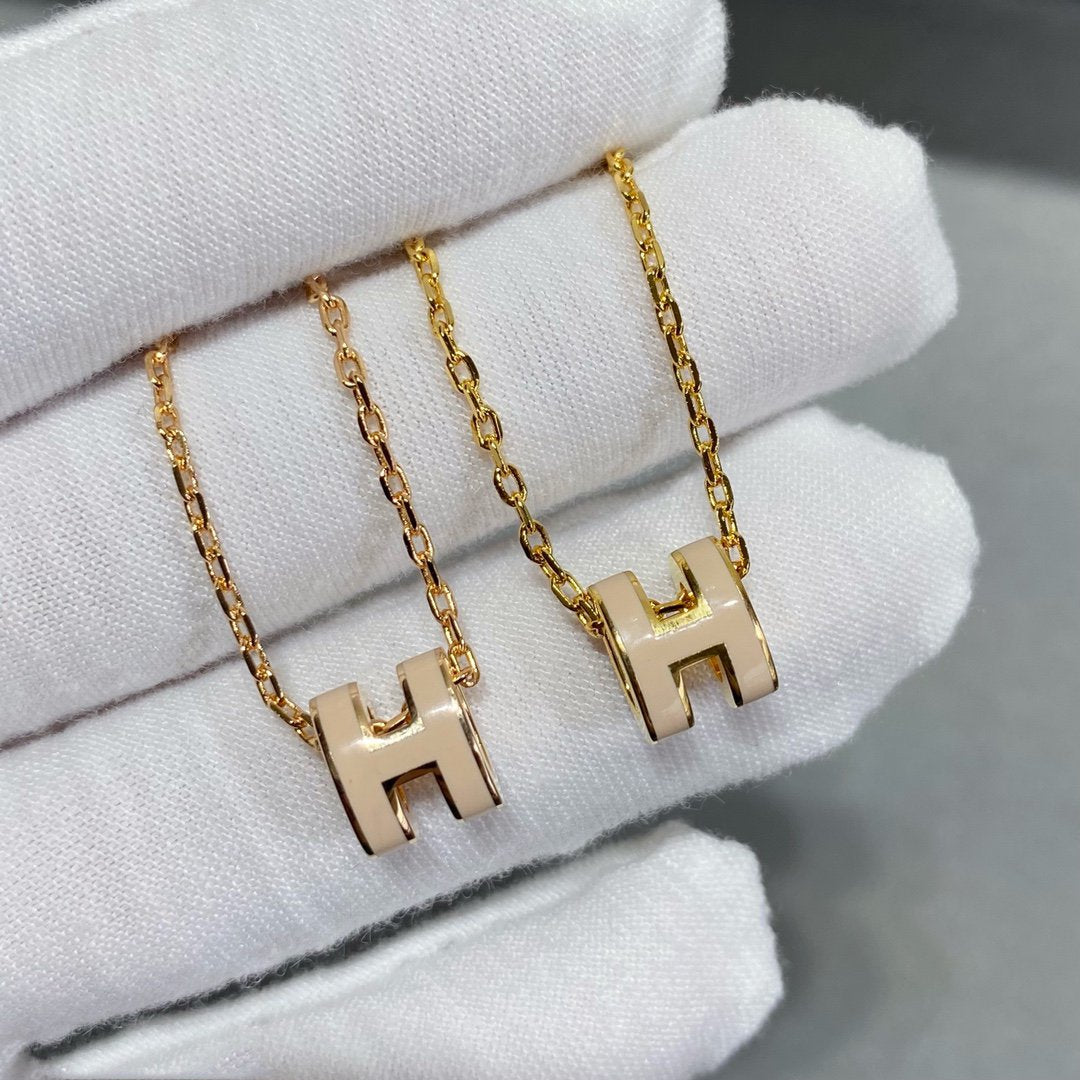 [Zalyn]MINI POP H NECKLACE