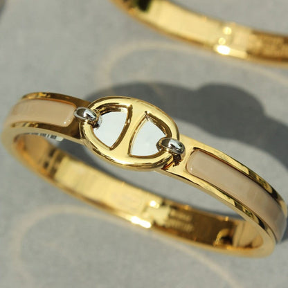 [Zalyn]CLIC CHAINE GOLD BRACELET