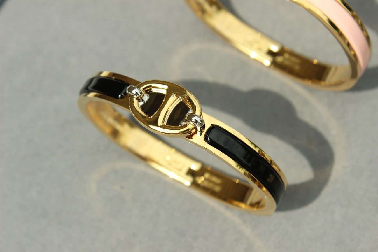 [Zalyn]CLIC CHAINE GOLD BRACELET