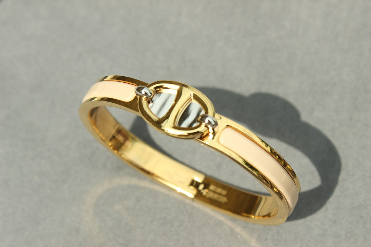 [Zalyn]CLIC CHAINE GOLD BRACELET