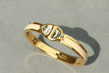 [Zalyn]CLIC CHAINE GOLD BRACELET