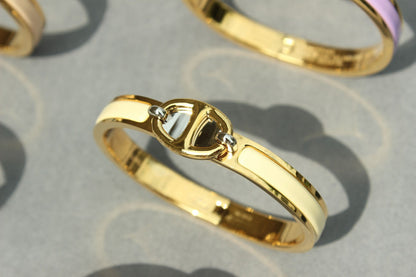 [Zalyn]CLIC CHAINE GOLD BRACELET
