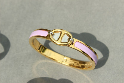 [Zalyn]CLIC CHAINE GOLD BRACELET