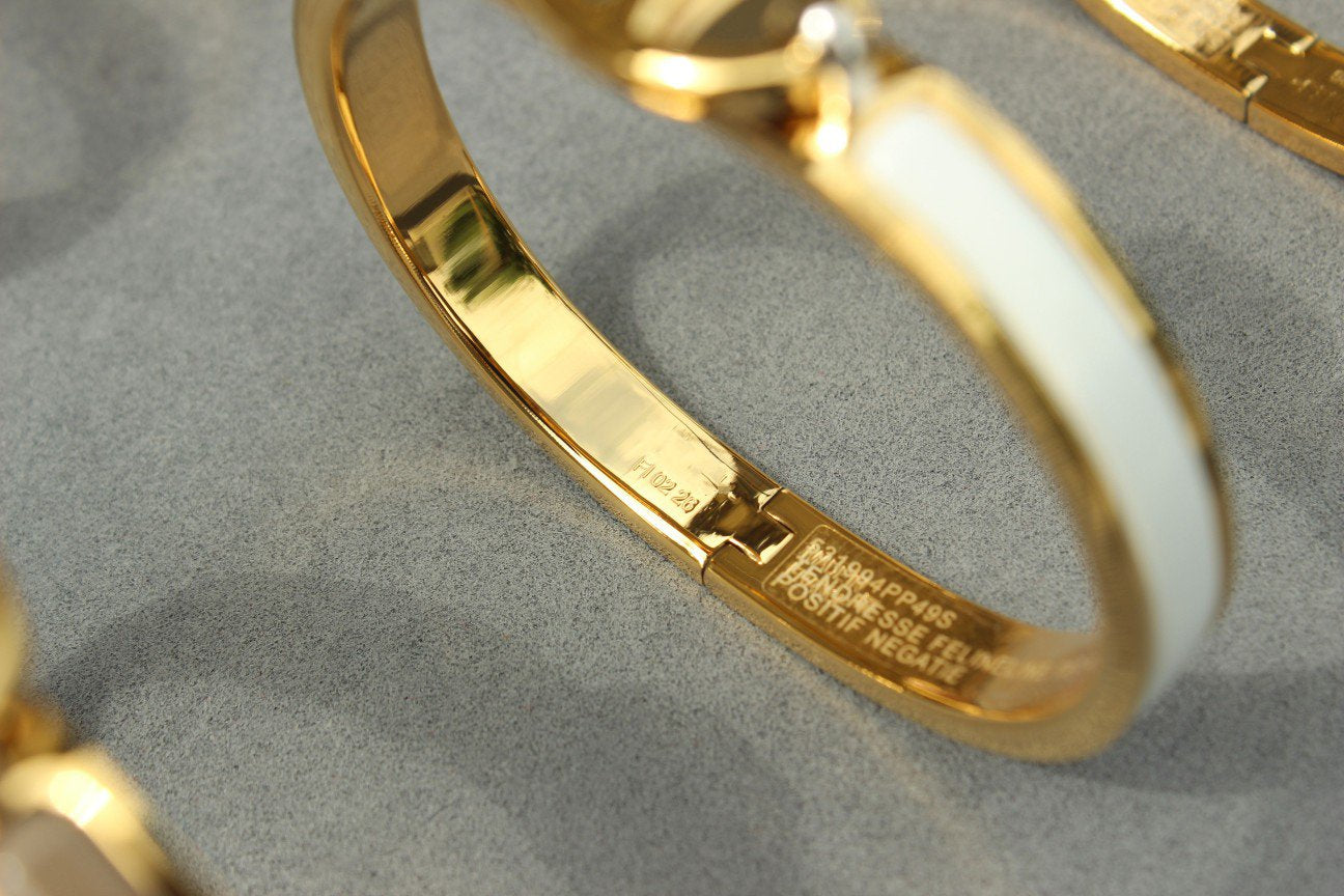 [Zalyn]CLIC CHAINE GOLD BRACELET