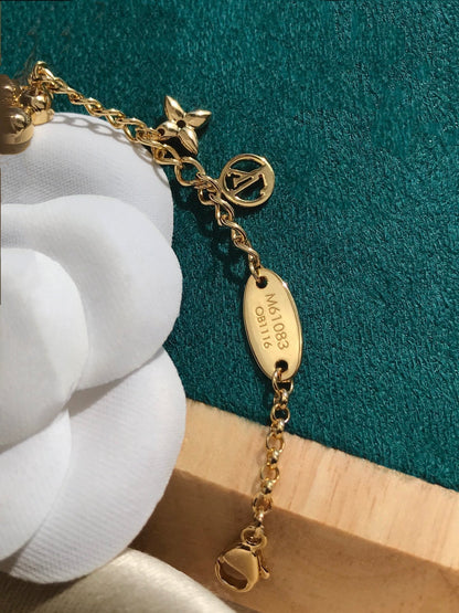 [Zalyn]BLOOMING ROSE GOLD MOP BRACELET