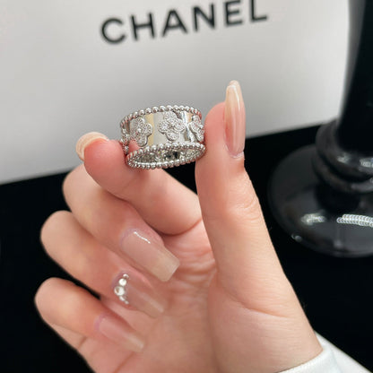 [Zalyn Jewelry ]PERLEE DIAMOND LARGE RING