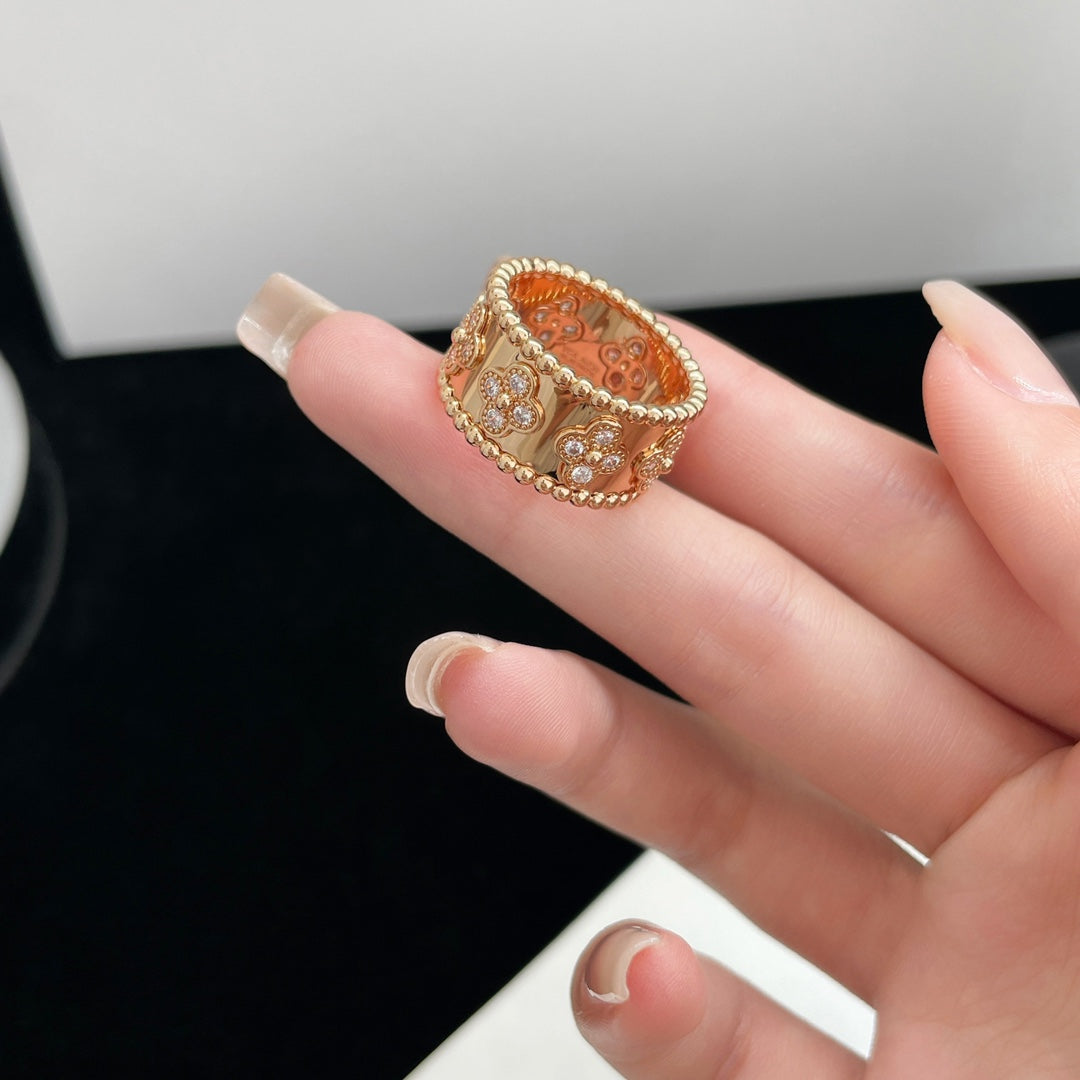 [Zalyn Jewelry ]PERLEE DIAMOND LARGE RING