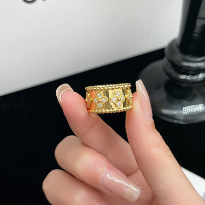[Zalyn Jewelry ]PERLEE DIAMOND LARGE RING