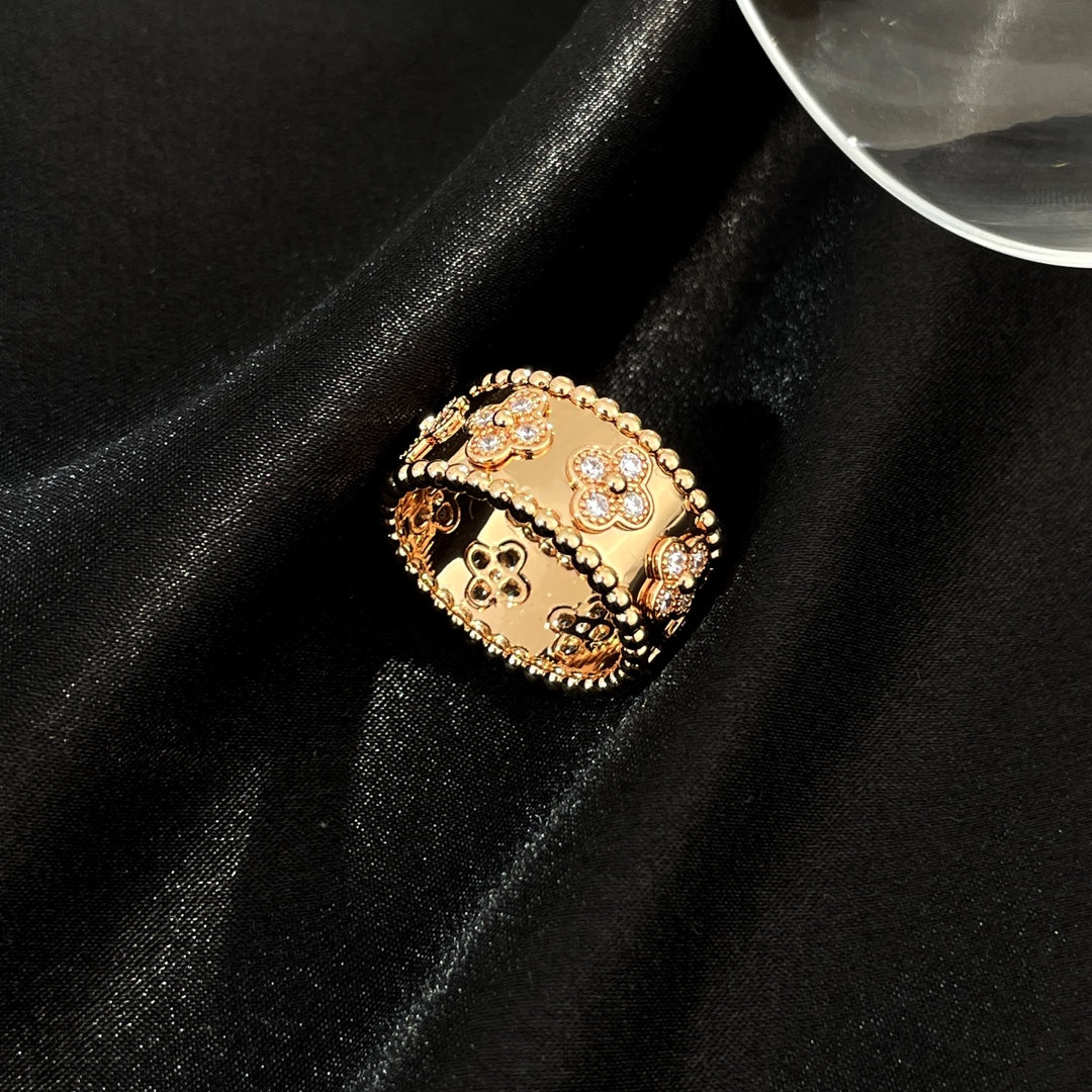 [Zalyn Jewelry ]PERLEE DIAMOND LARGE RING