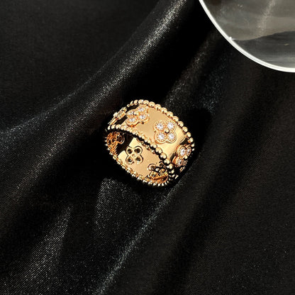 [Zalyn Jewelry ]PERLEE DIAMOND LARGE RING