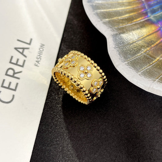 [Zalyn Jewelry ]PERLEE DIAMOND LARGE RING