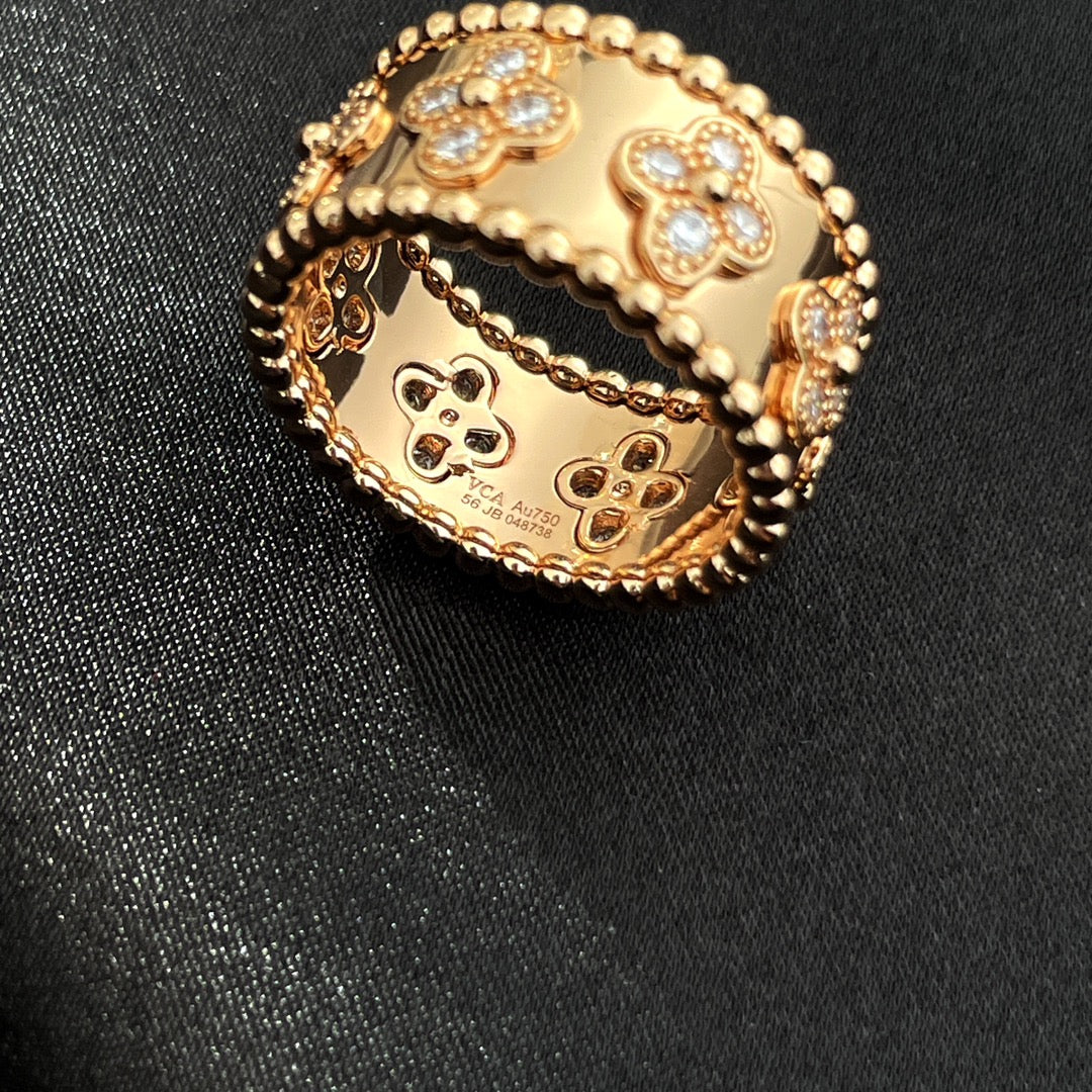 [Zalyn Jewelry ]PERLEE DIAMOND LARGE RING