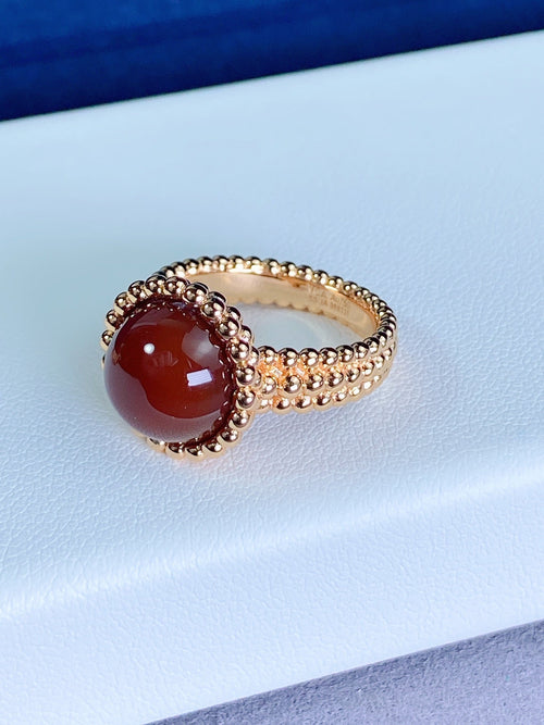 [Zalyn Jewelry ]PERLEE COULEURS ROSE GOLD RING