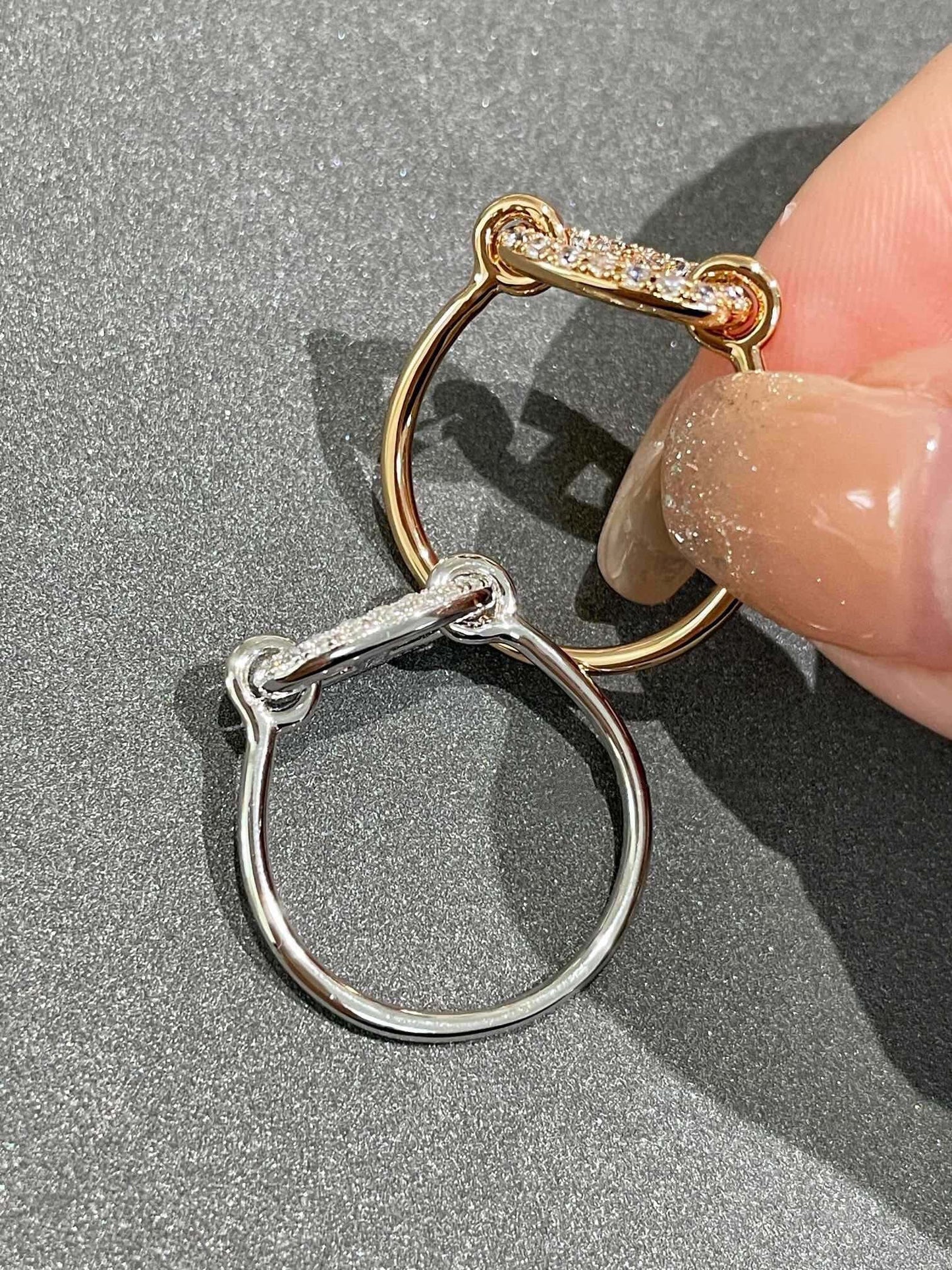 [Zalyn]RONDE SMALL DIAMOND RING