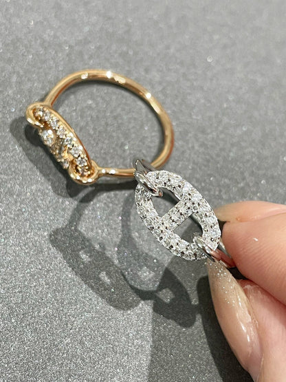 [Zalyn]RONDE SMALL DIAMOND RING