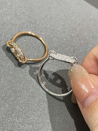 [Zalyn]RONDE SMALL DIAMOND RING