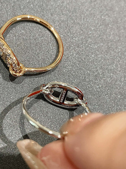[Zalyn]RONDE SMALL DIAMOND RING