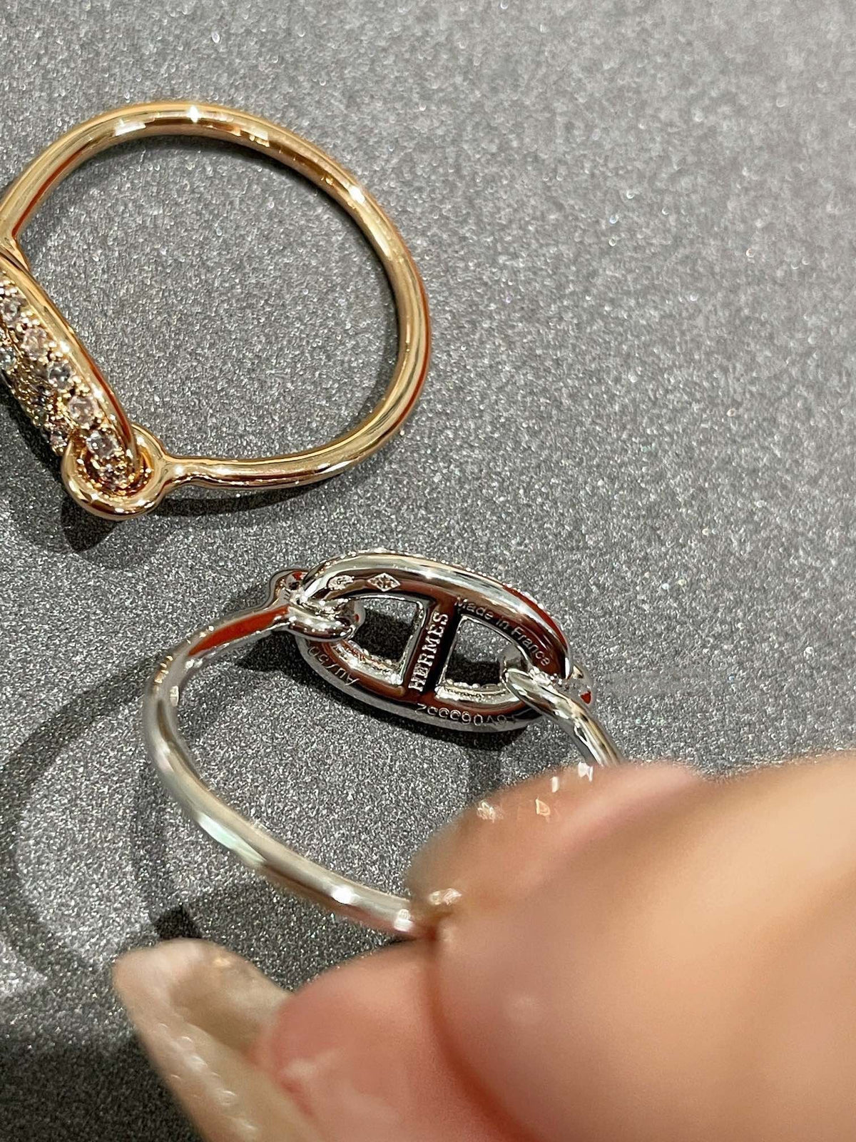 [Zalyn Jewelry ]RONDE SMALL DIAMOND RING