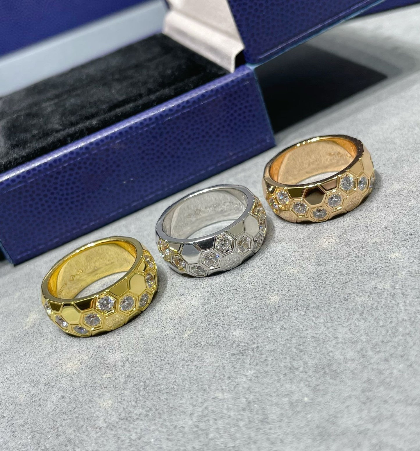 [Zalyn]BEE LOVE DIAMOND LARGE RING