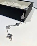 [Zalyn Jewelry ] CLOVER 5 MOTIF LASER BRACELET COLLECTION
