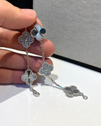 [Zalyn Jewelry ] CLOVER 5 MOTIF LASER BRACELET COLLECTION