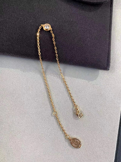 [Zalyn Jewelry ]DAMOUR DIAMOND LINK BRACELET