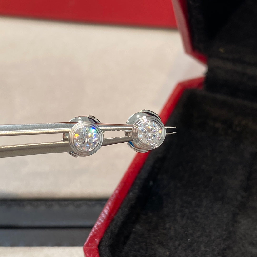 [Zalyn Jewelry ]DAMOUR DIAMOND EARRINGS