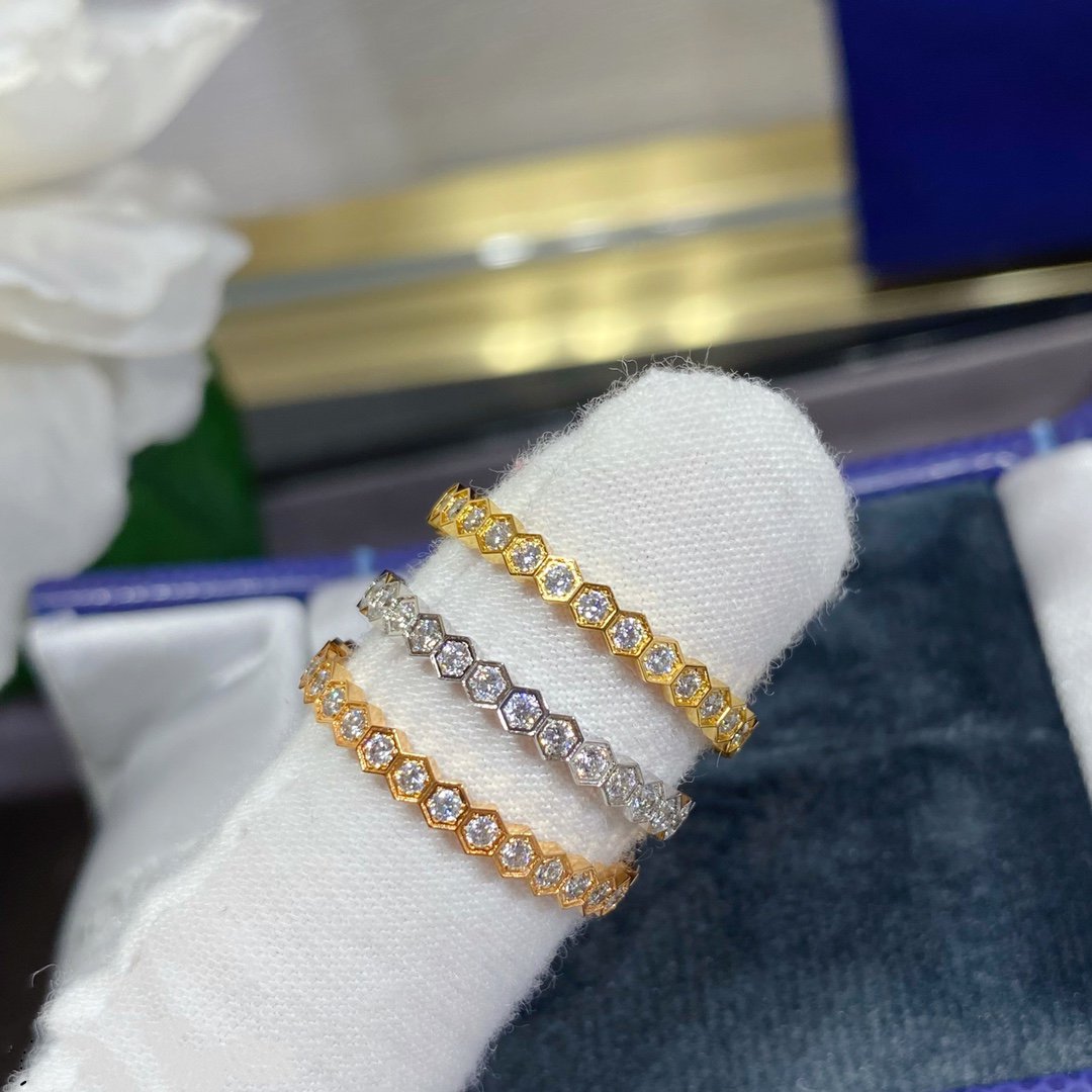 [Zalyn]BEE LOVE DIAMOND PAVED SMALL RING