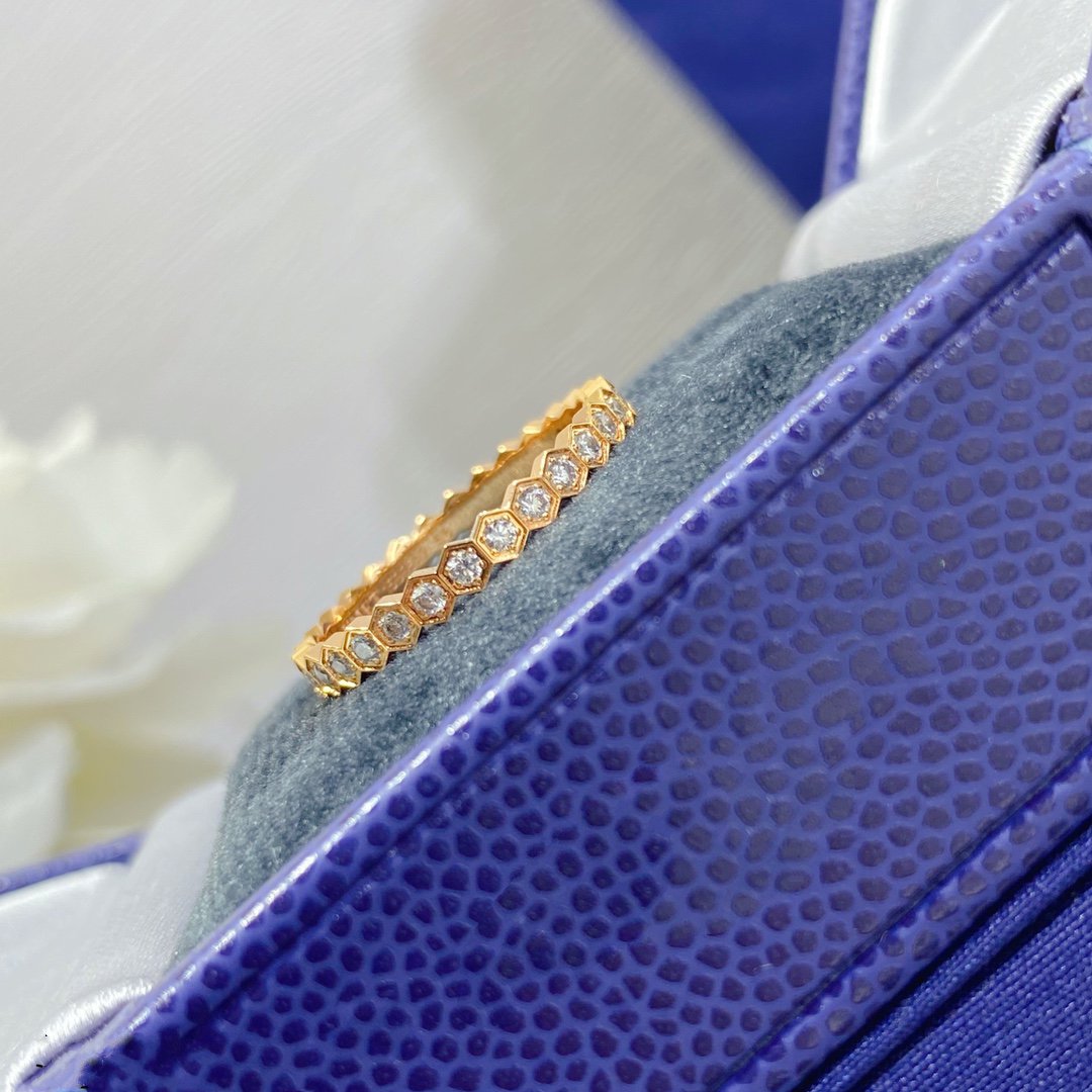 [Zalyn]BEE LOVE DIAMOND PAVED SMALL RING