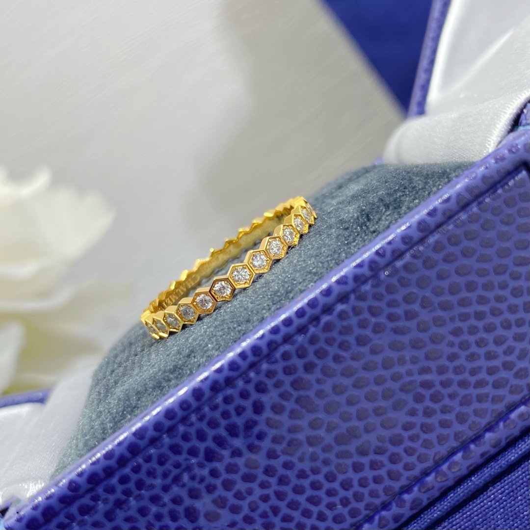 [Zalyn]BEE LOVE DIAMOND PAVED SMALL RING