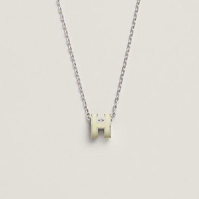 [Zalyn]HM CLIC YELLOW ENAMEL GOLD NECKLACE