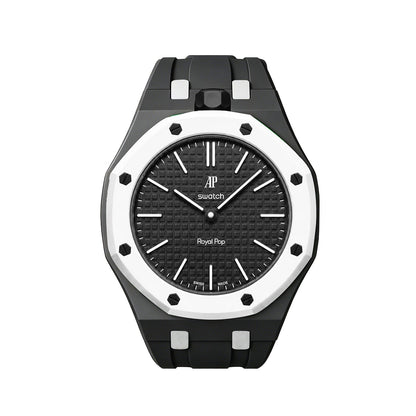 [Zalyn]Royal Oak Pop Exclusive Bioceramic Case & Silicone Strap Mix Color