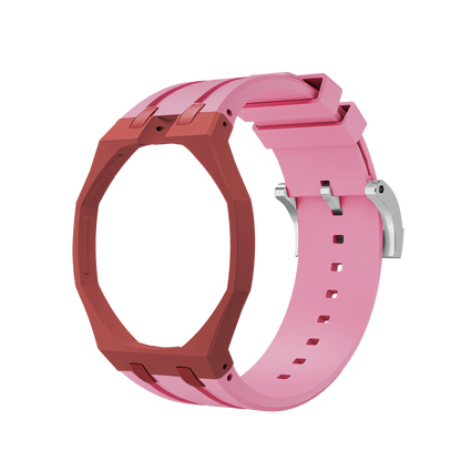 [Zalyn]Royal Oak Pop Exclusive Bioceramic Case & Silicone Strap Mix Color