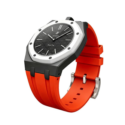 [Zalyn]Royal Oak Pop Exclusive Bioceramic Case & Silicone Strap Mix Color